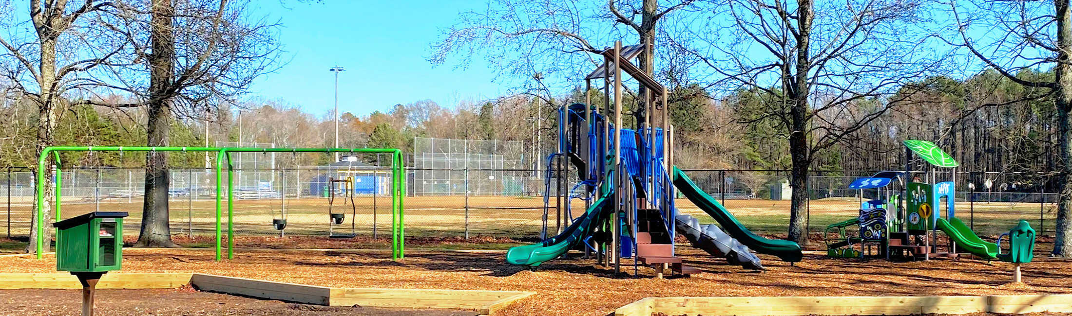 Playground at Barnesfield Park