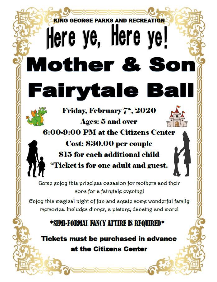 2020 Mother- Son Dance